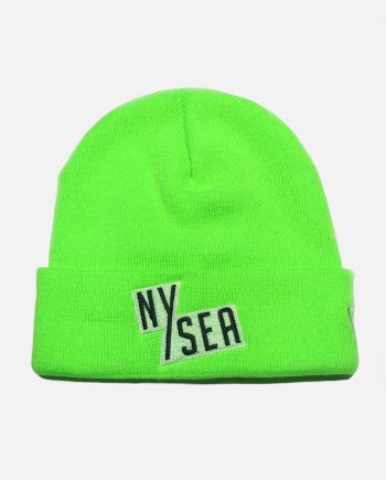 New Era NYsea Cuff Beanie - Electric Green