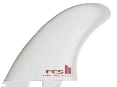 FCS Panda Twinzer Surfboard Fin Set
