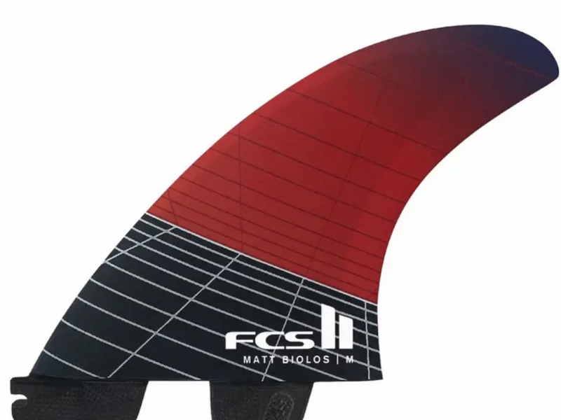 FCS II Matt Biolos Thruster Medium Surfboard Fin Set