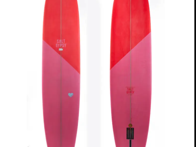 Salt Gypsy 9'0 Dusty Cynthia Rowley X Salt Gypsy Longboard FCS II 2 + 1
