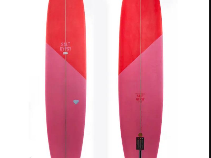 Salt Gypsy 9'0 Dusty Cynthia Rowley X Salt Gypsy Longboard FCS II 2 + 1