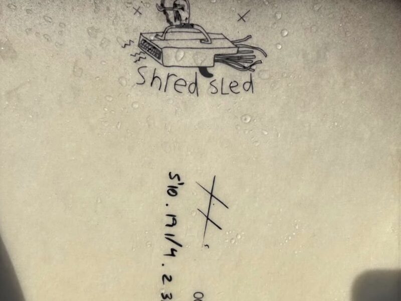 Hayden Shapes - 5'10 shred sled